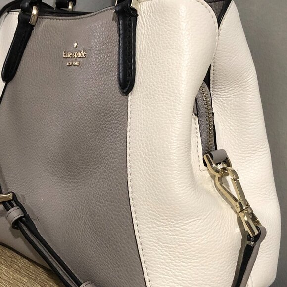 Kate Spade Jackson Medium Triple Compartment Satchel Shoulder Crossbody Bag - Picture 10 of 12